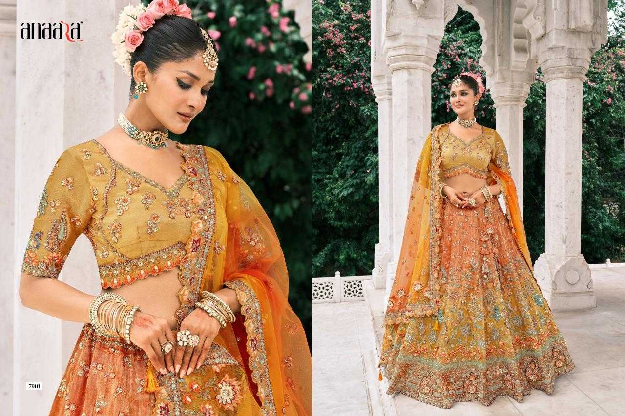 YNF Wholesale Silk Bridal Lehenga KESH113 Tathastu Anaara 7901 | Surat Manufacturer