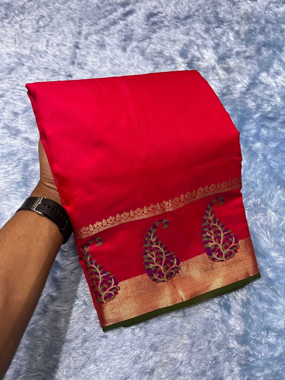YNF Wholesale Silk Silk Sarees With Contrast Pallu RIN203 Mysore | Surat Manufacturer