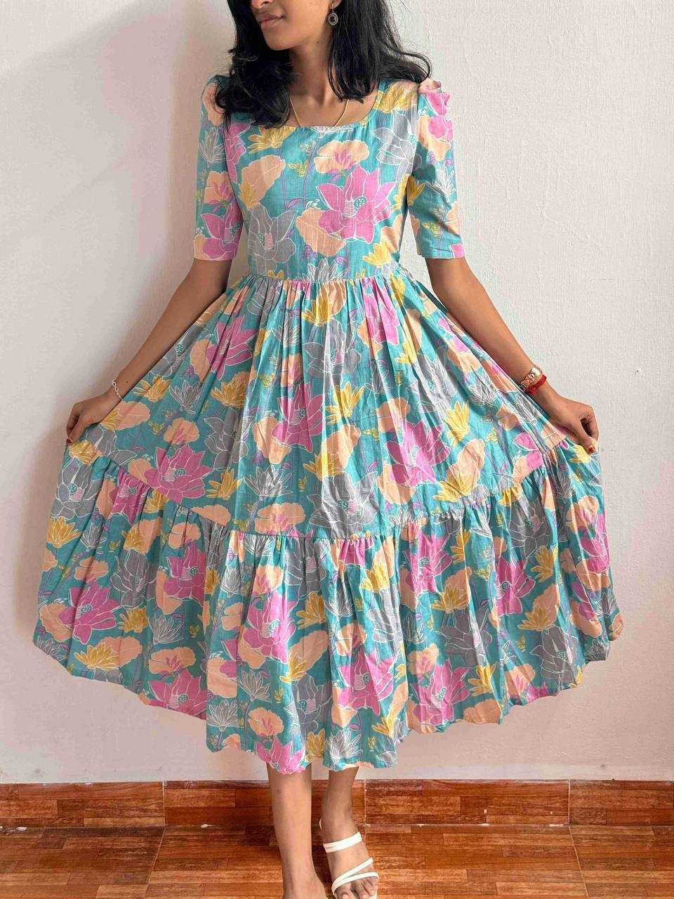 YNF Wholesale Soft Cotton Printed Gowns KESH210 1574 | Surat Manufacturer