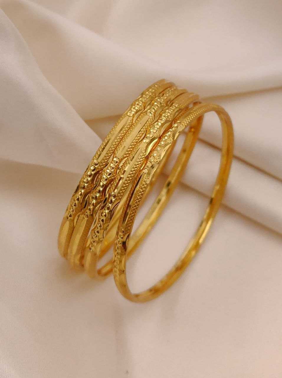 YNF Wholesale Brass Brass Gold Bangles 3 | Surat Manufacturer