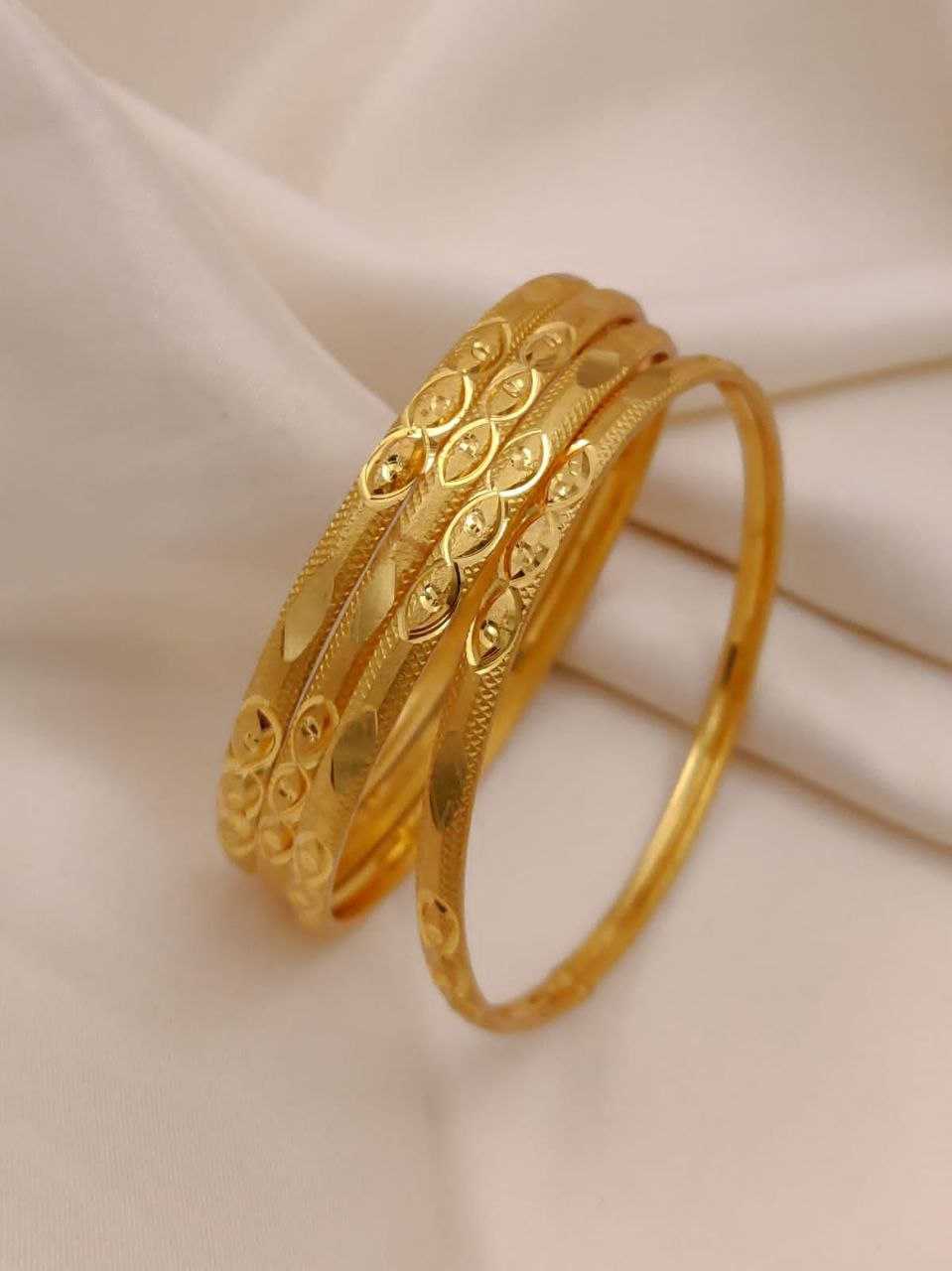 YNF Wholesale Brass Brass Gold Bangles 4 | Surat Manufacturer