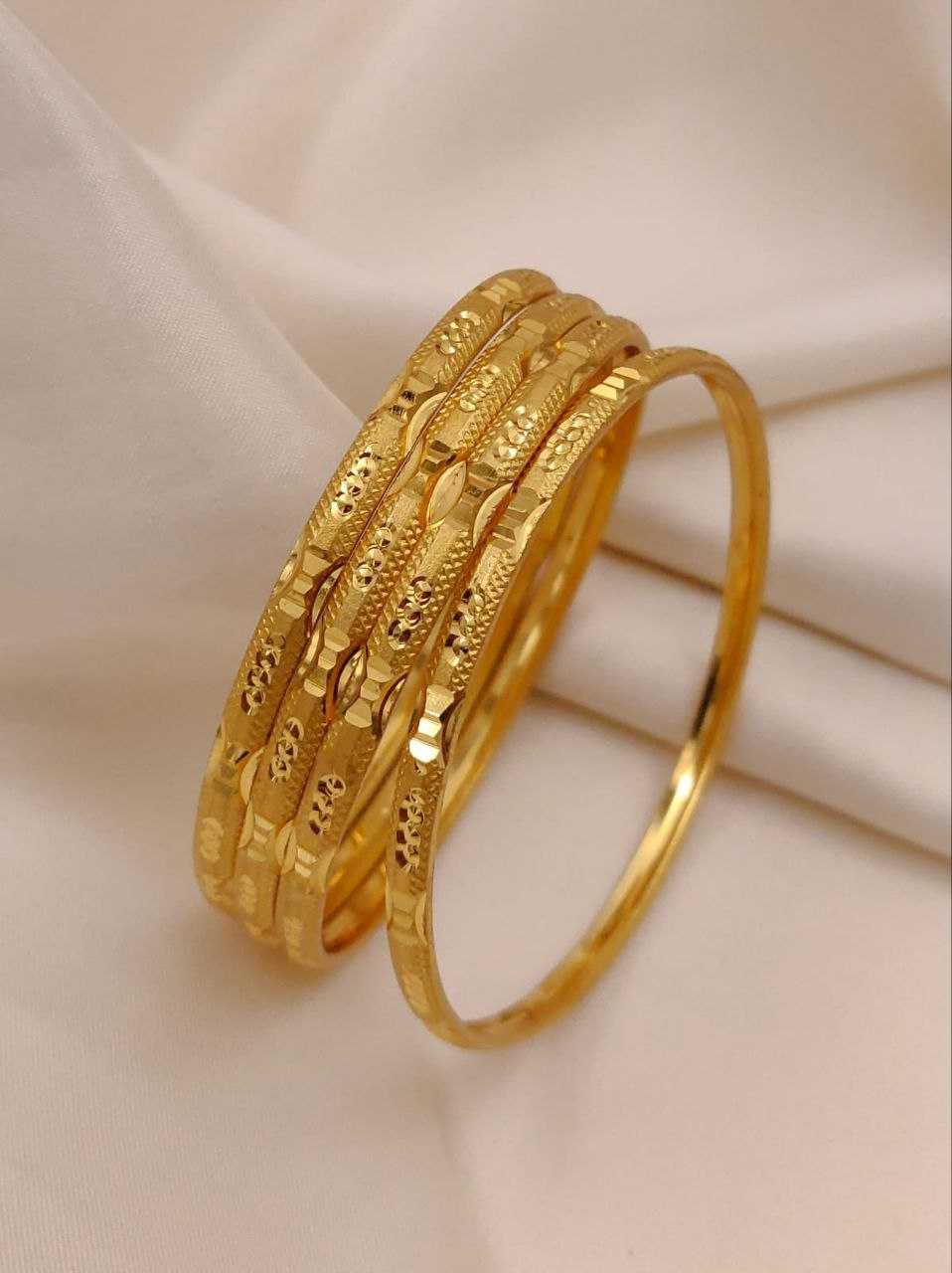YNF Wholesale Brass AD Diamond Bangles KESH191 1 | Surat Manufacturer