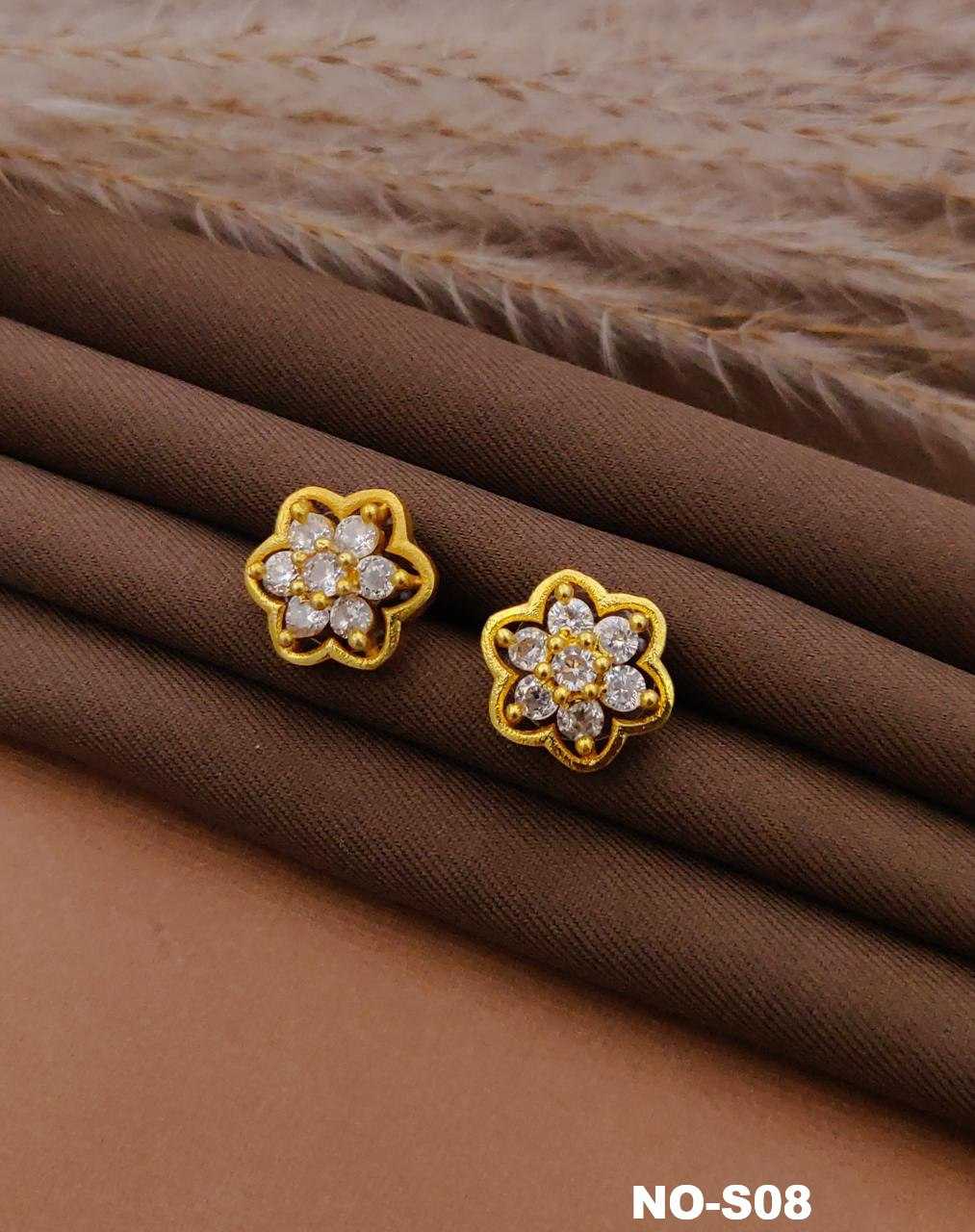 YNF Wholesale Brass Fancy Earrings KESH191 2 | Surat Manufacturer