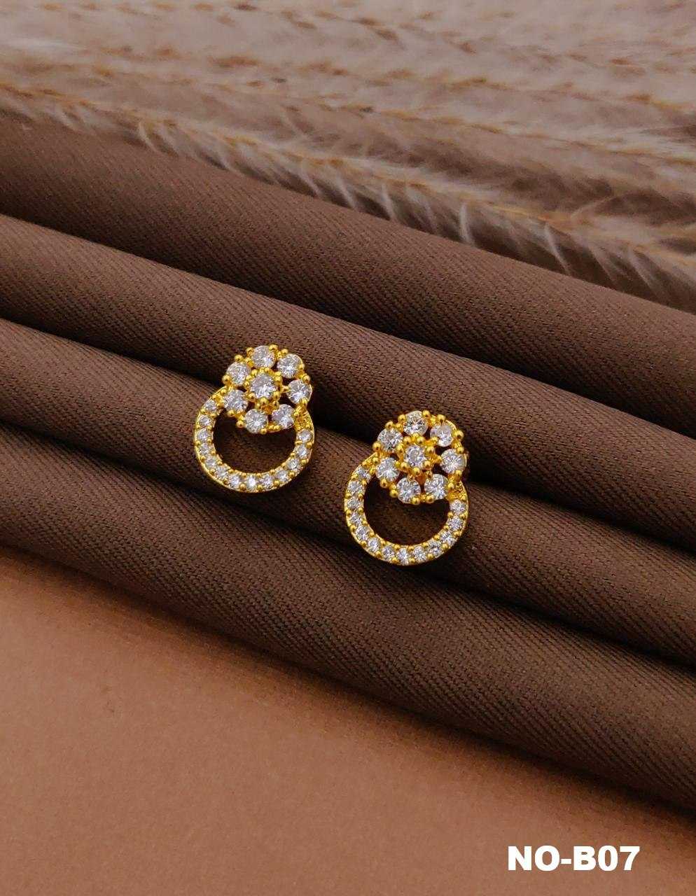 YNF Wholesale Brass Fancy Earrings KESH191 2 | Surat Manufacturer