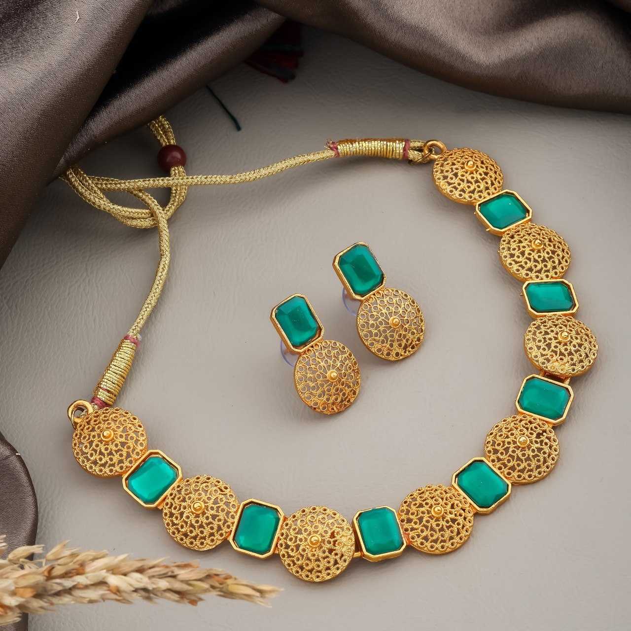 YNF Wholesale Brass Necklaces Set KESH191 2 | Surat Manufacturer