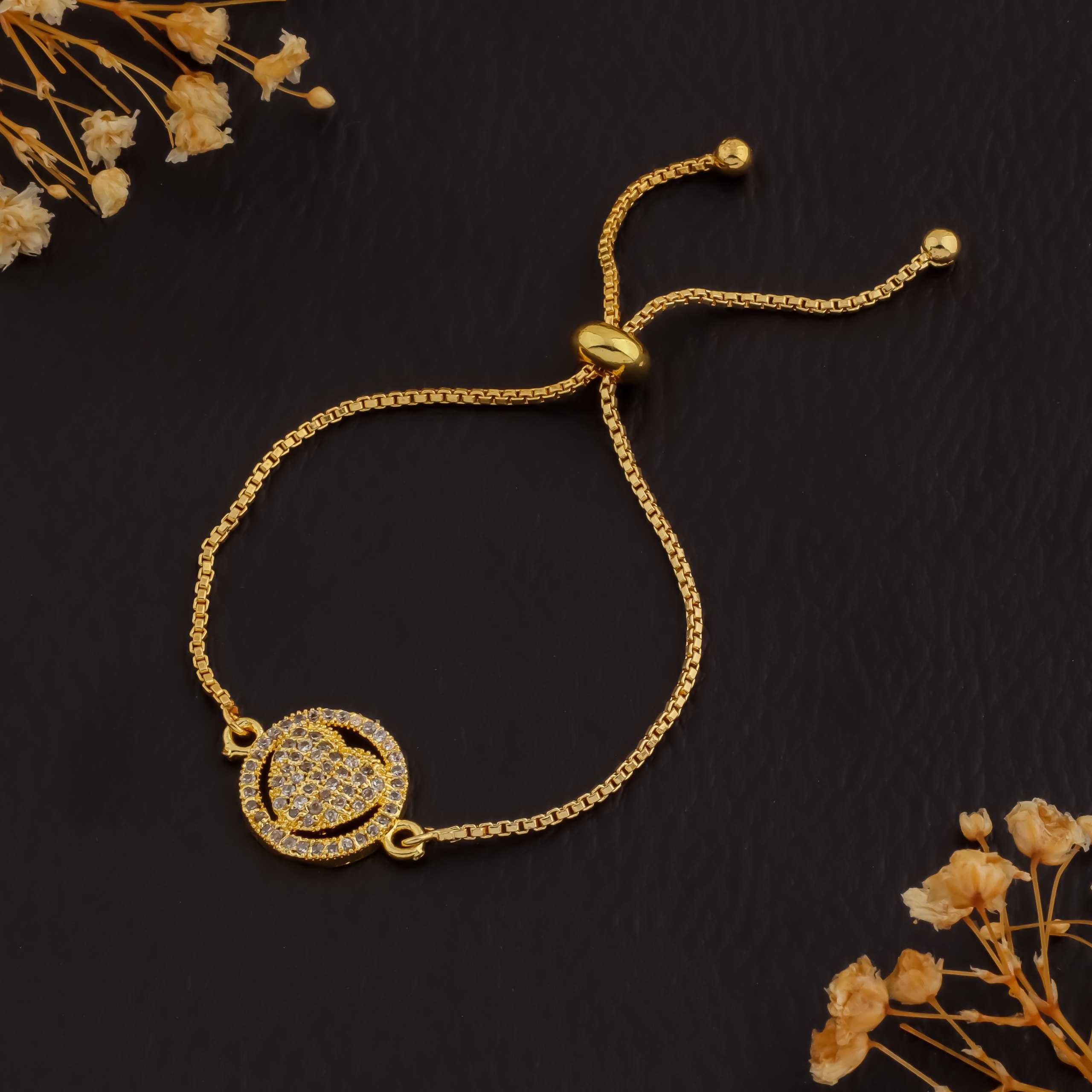 YNF Wholesale Brass AD Diamond Bracelet KESH191 3 | Surat Manufacturer