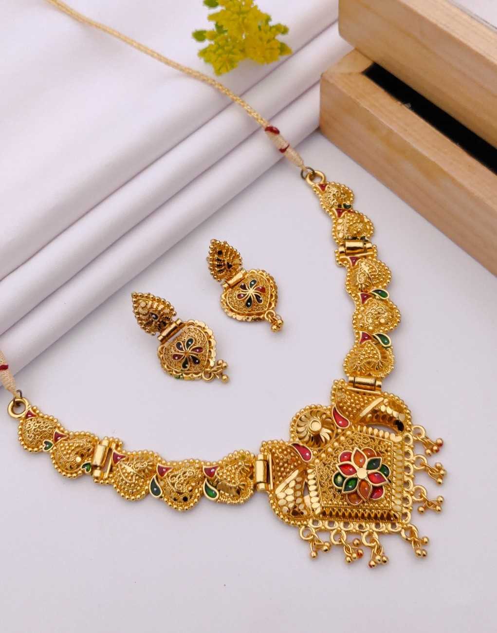 YNF Wholesale Brass Traditional Jewelry KESH191 3 | Surat Manufacturer