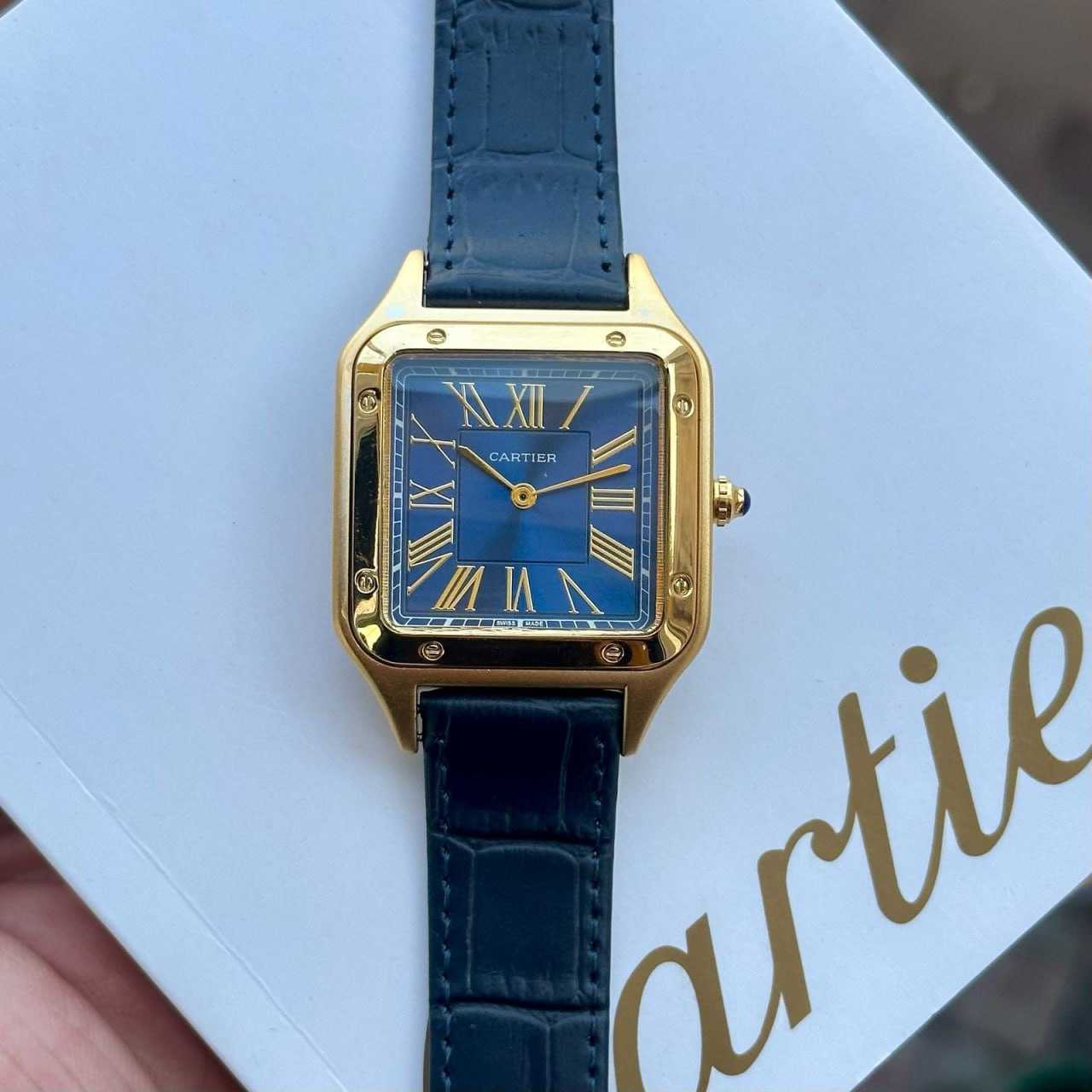 YNF Wholesale Brass Mens Fashion Watches KESH595 Cartier Santos Dumont | Surat Manufacturer
