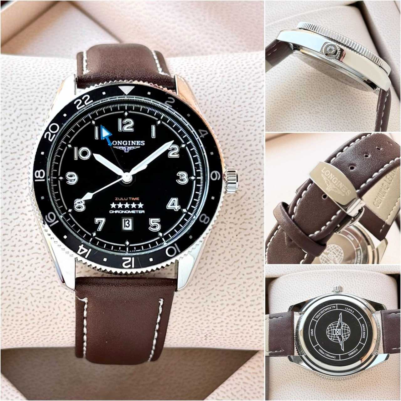 YNF Wholesale Brass Mens Fashion Watches KESH595 Longines Spirit | Surat Manufacturer