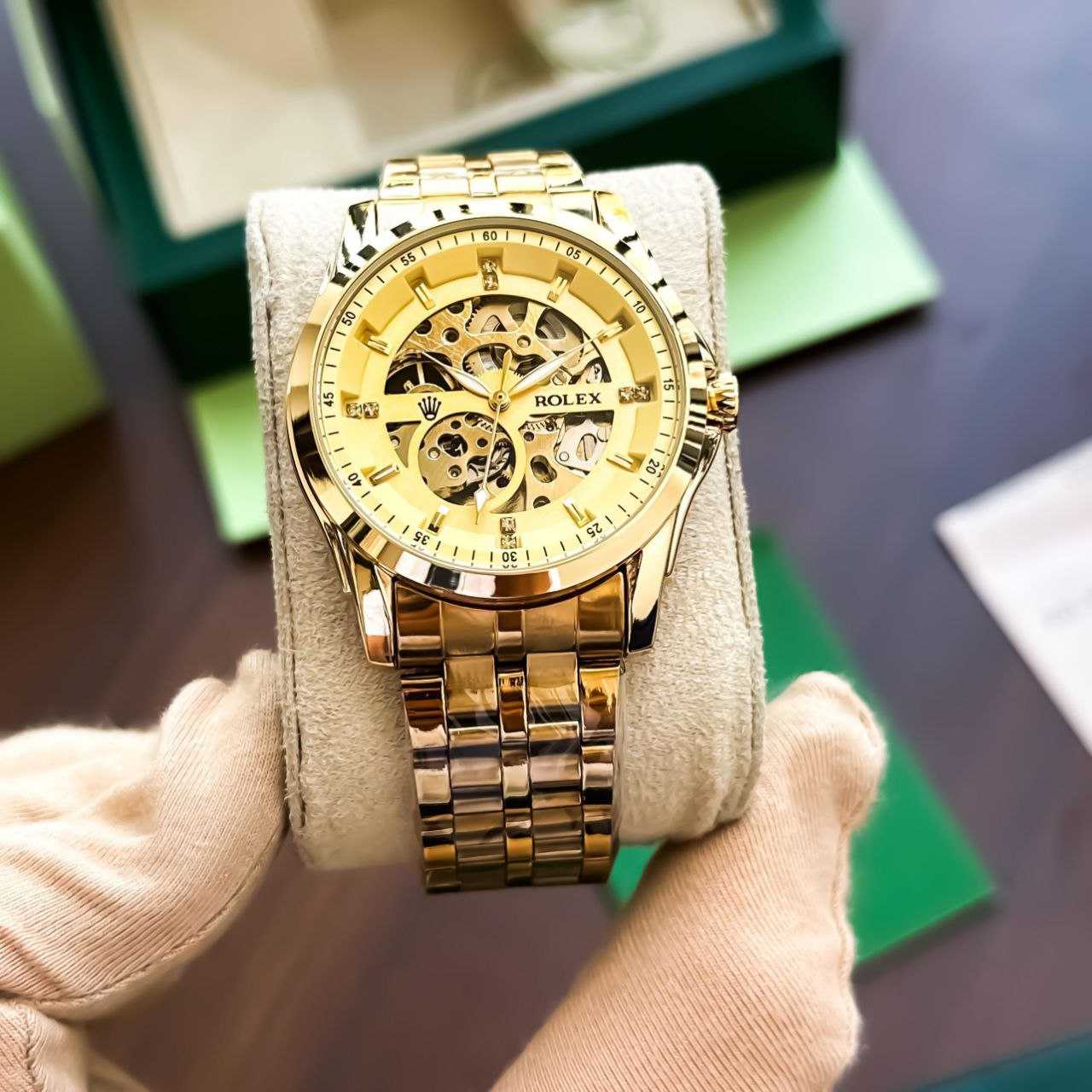 YNF Wholesale Brass Mens Luxury & Designer Watches KESH595 Rolex 7A | Surat Manufacturer