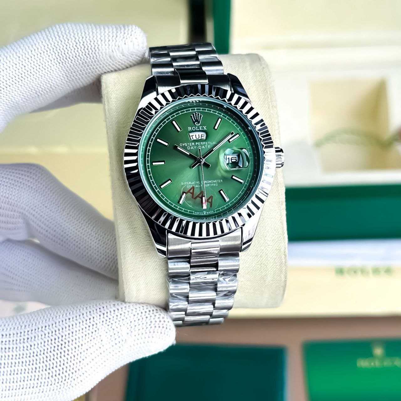 YNF Wholesale Brass Mens Luxury & Designer Watches KESH595 Rolex Daydate | Surat Manufacturer