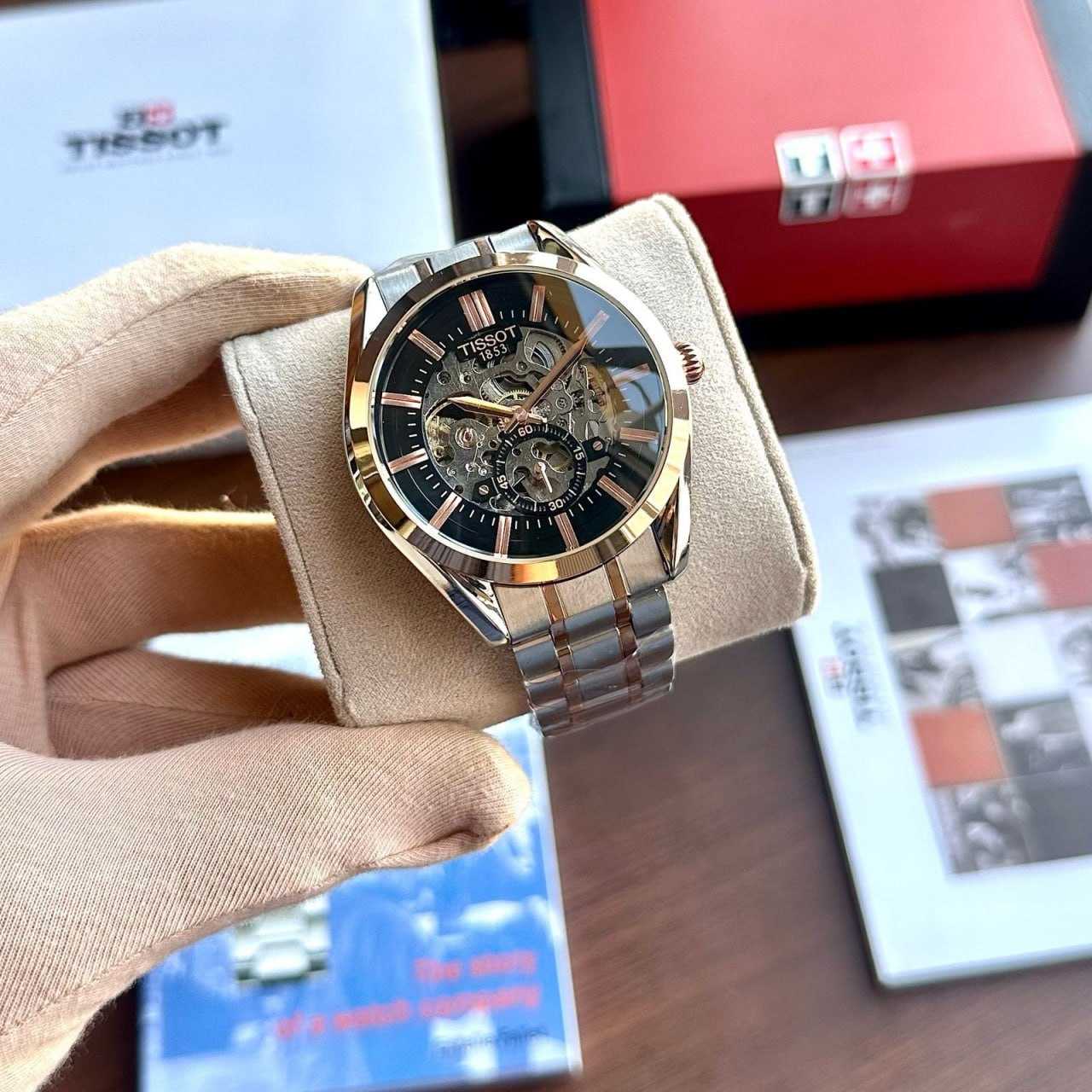 YNF Wholesale Brass Mens Fashion Watches KESH595 Swiss Automatic | Surat Manufacturer