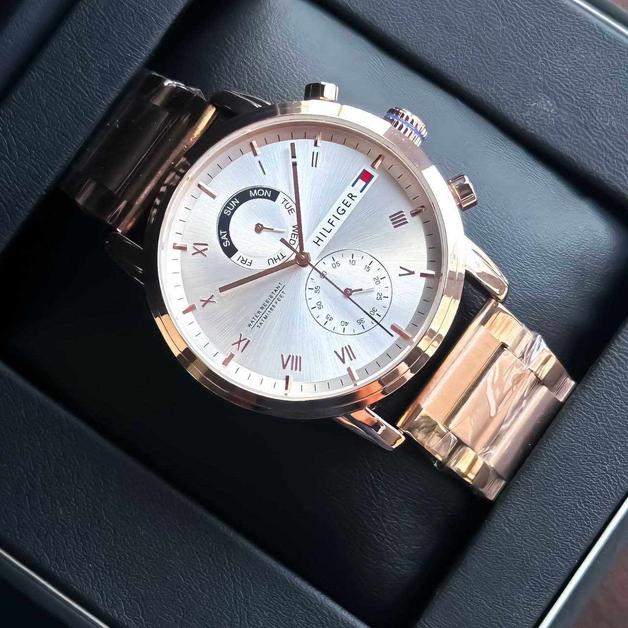 YNF Wholesale Brass Mens Luxury & Designer Watches KESH595 Tommy Hilfiger 71040 | Surat Manufacturer