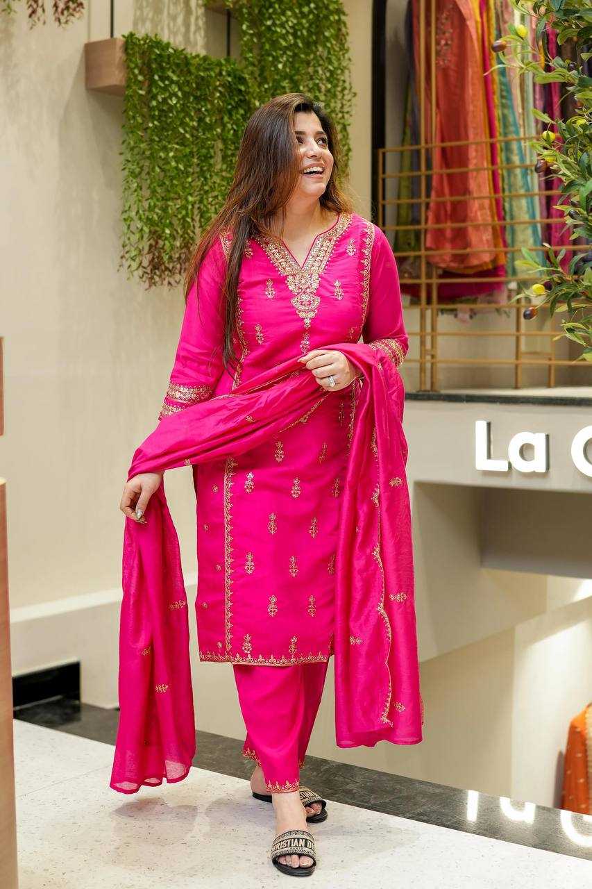 YNF Wholesale Chanderi Silk Ladies Suits KESH652 4074 | Surat Manufacturer