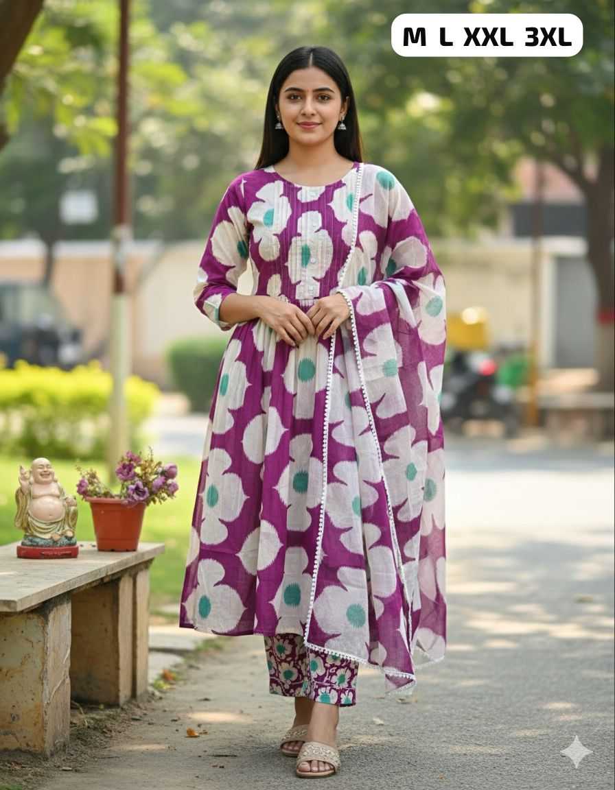 YNF Wholesale Cotton Anarkali Kurtis KESH594 ARHIKA | Surat Manufacturer