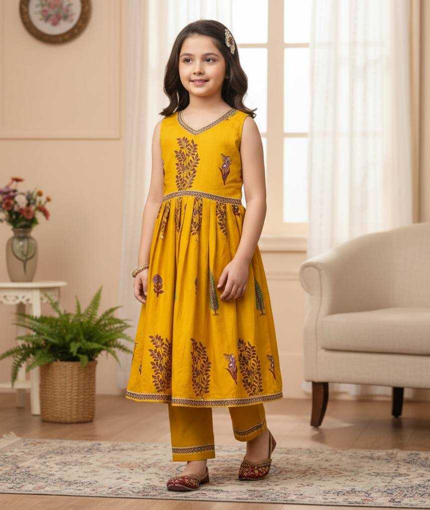 YNF Wholesale Cotton Girls Cotton Frocks KESH642 017 | Surat Manufacturer