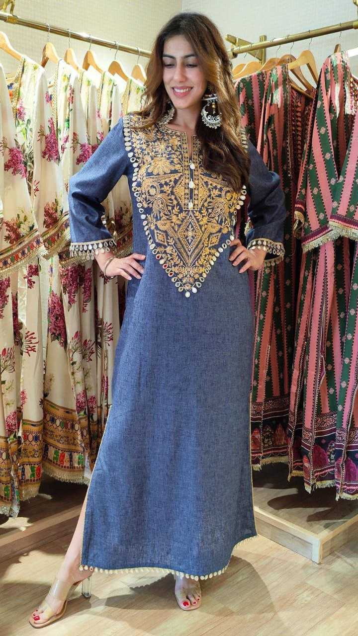YNF Wholesale Denim Dresses KESH531 102 | Surat Manufacturer