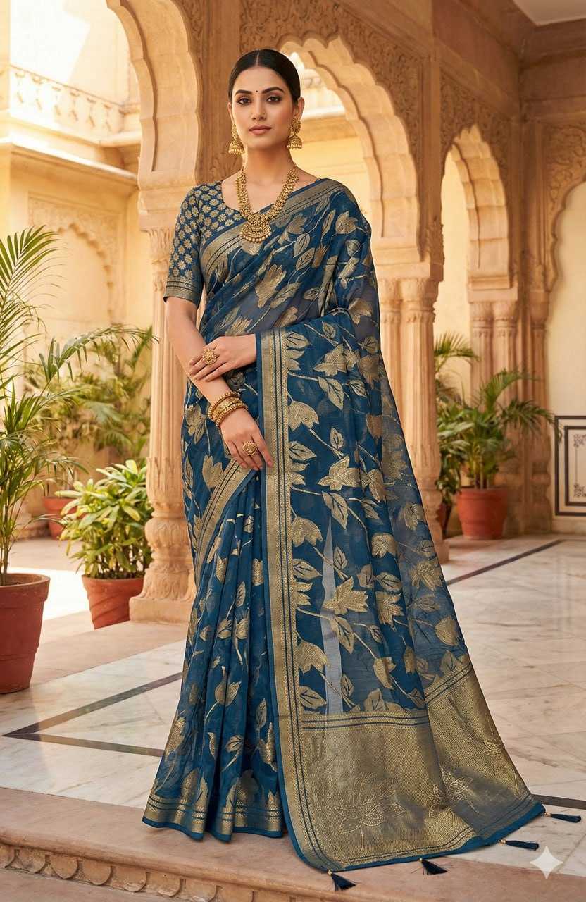YNF Wholesale Dull Moss Fancy Sarees KESH441 Chandrakala 1 | Surat Manufacturer