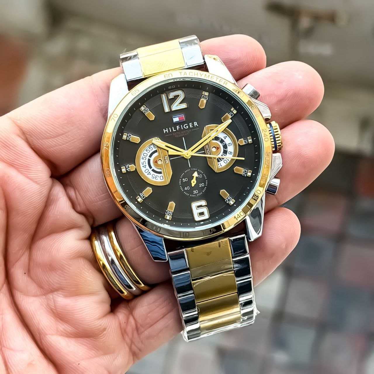 YNF Wholesale Fancy Mens Fashion Watches KESH595 Tommy Hilfiger | Surat Manufacturer