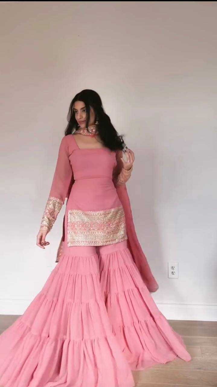 YNF Wholesale Faux Georgette Indo Western Dresses RIN162 5962 | Surat Manufacturer