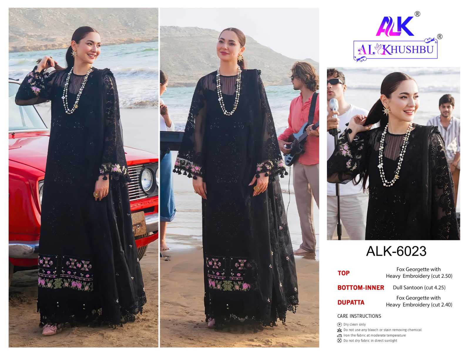 YNF Wholesale Georgette Party wear suits KESH530 ALK 6021 | Surat Manufacturer