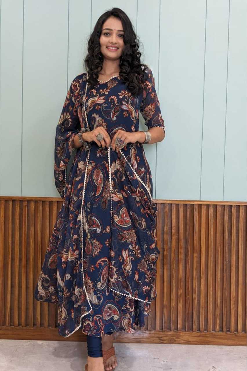 YNF Wholesale Georgette Kurtis With Bottom KESH559 361 | Surat Manufacturer