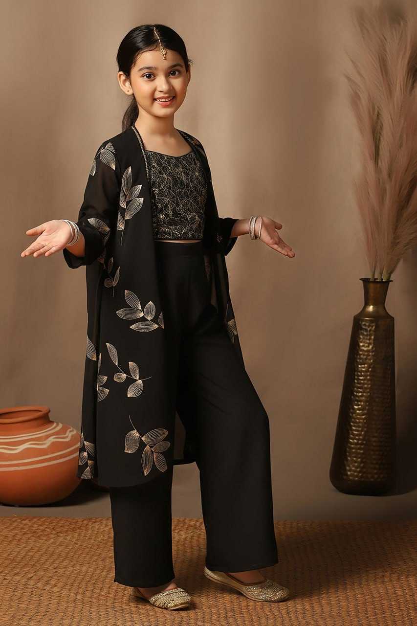 YNF Wholesale Georgette Kids Festive Wear KESH642 027 | Surat Manufacturer