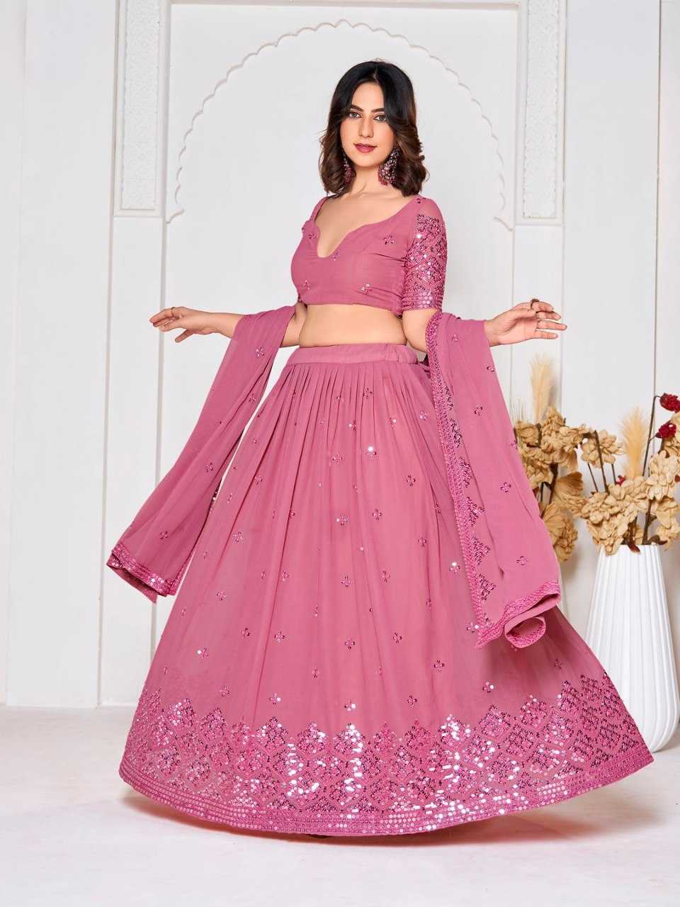 YNF Wholesale Georgette Fancy Lehenga KESH643 1010324 | Surat Manufacturer