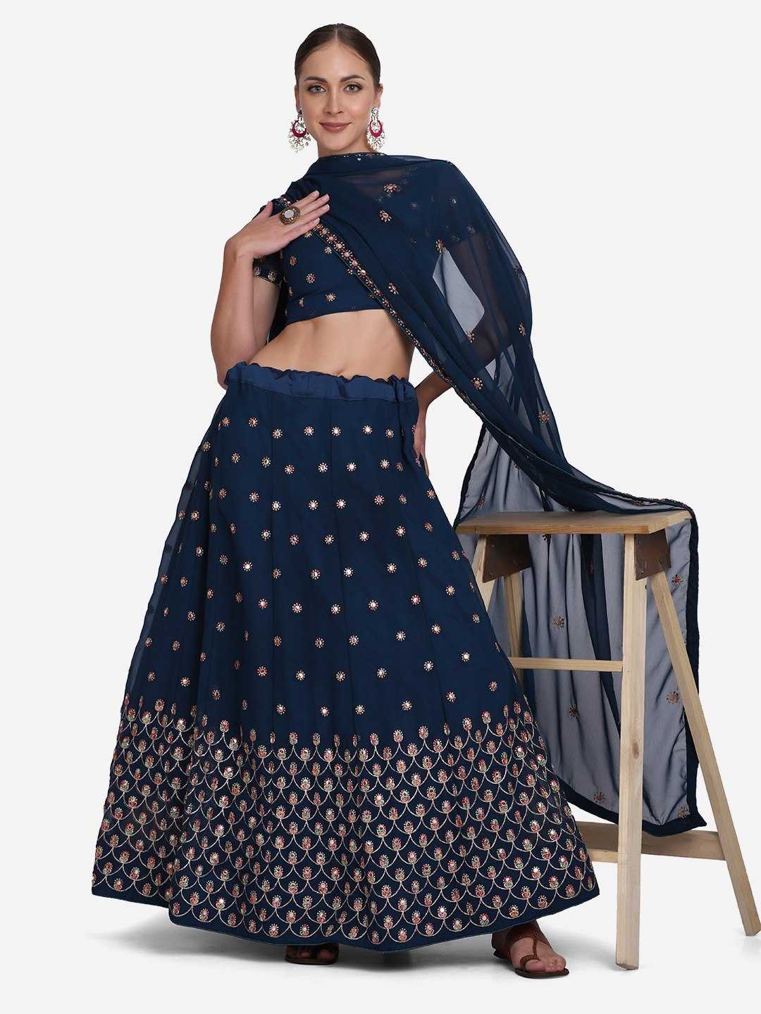 YNF Wholesale Georgette Fancy Lehenga KESH643 101042 | Surat Manufacturer