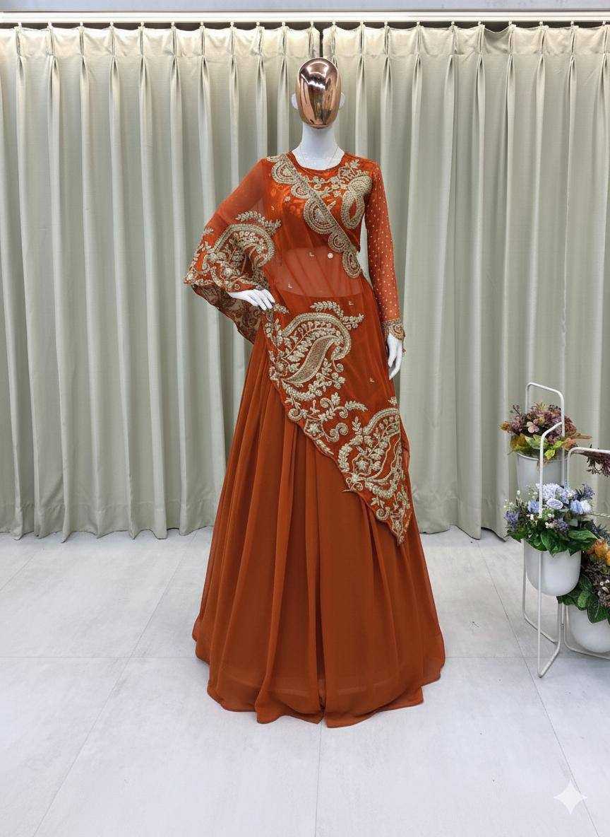 YNF Wholesale Georgette Embroidered Lehenga KESH678 400 | Surat Manufacturer