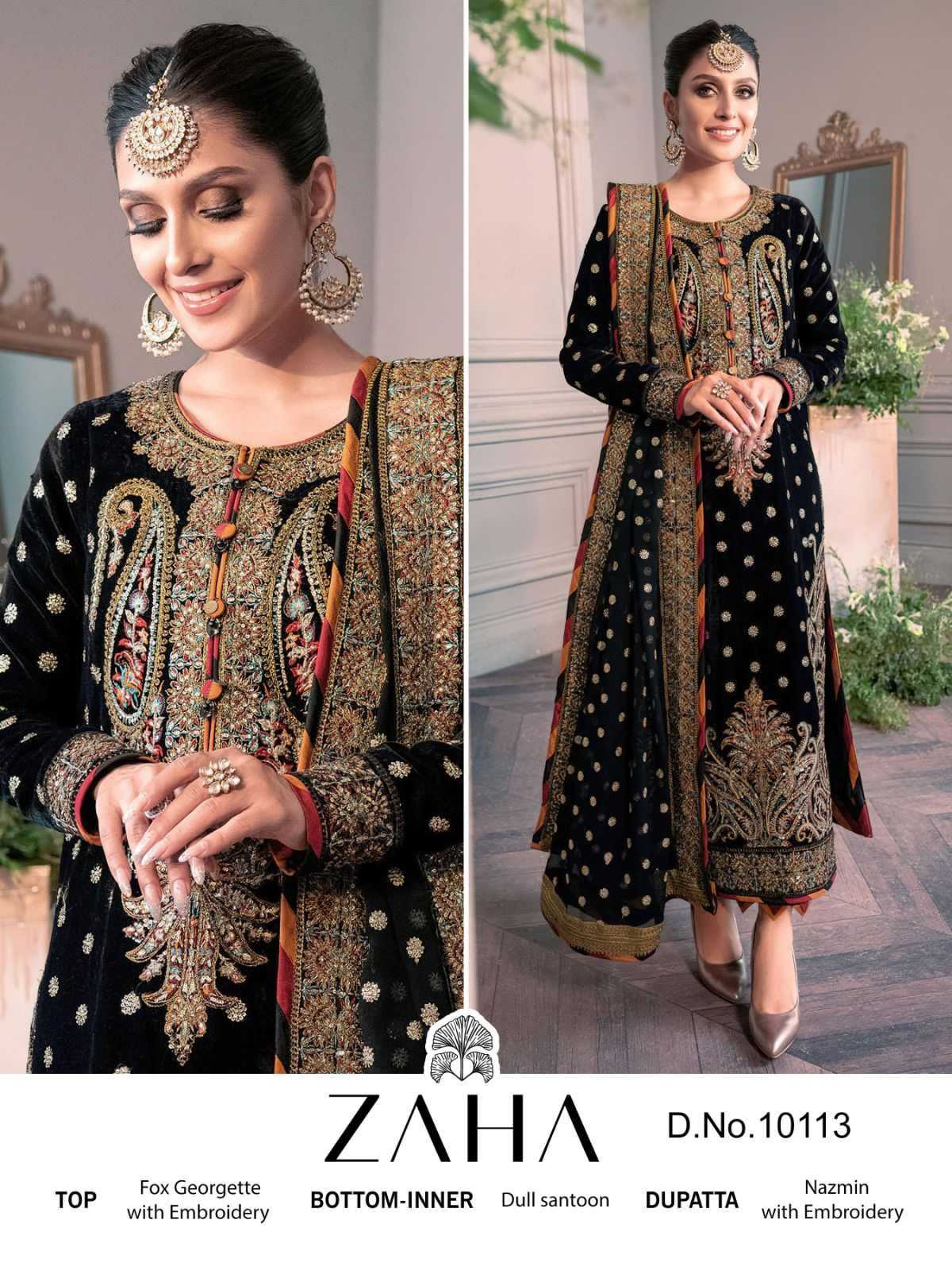 YNF Wholesale Georgette Festive Kurtis KESH530 ZAHA 10113 | Surat Manufacturer