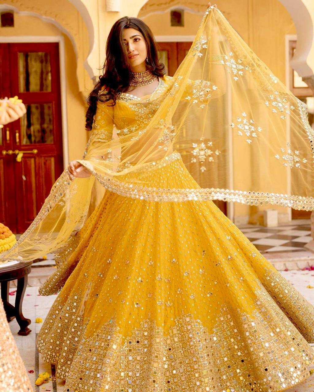 YNF Wholesale Georgette Fancy Lehenga RIN213 H51 | Surat Manufacturer