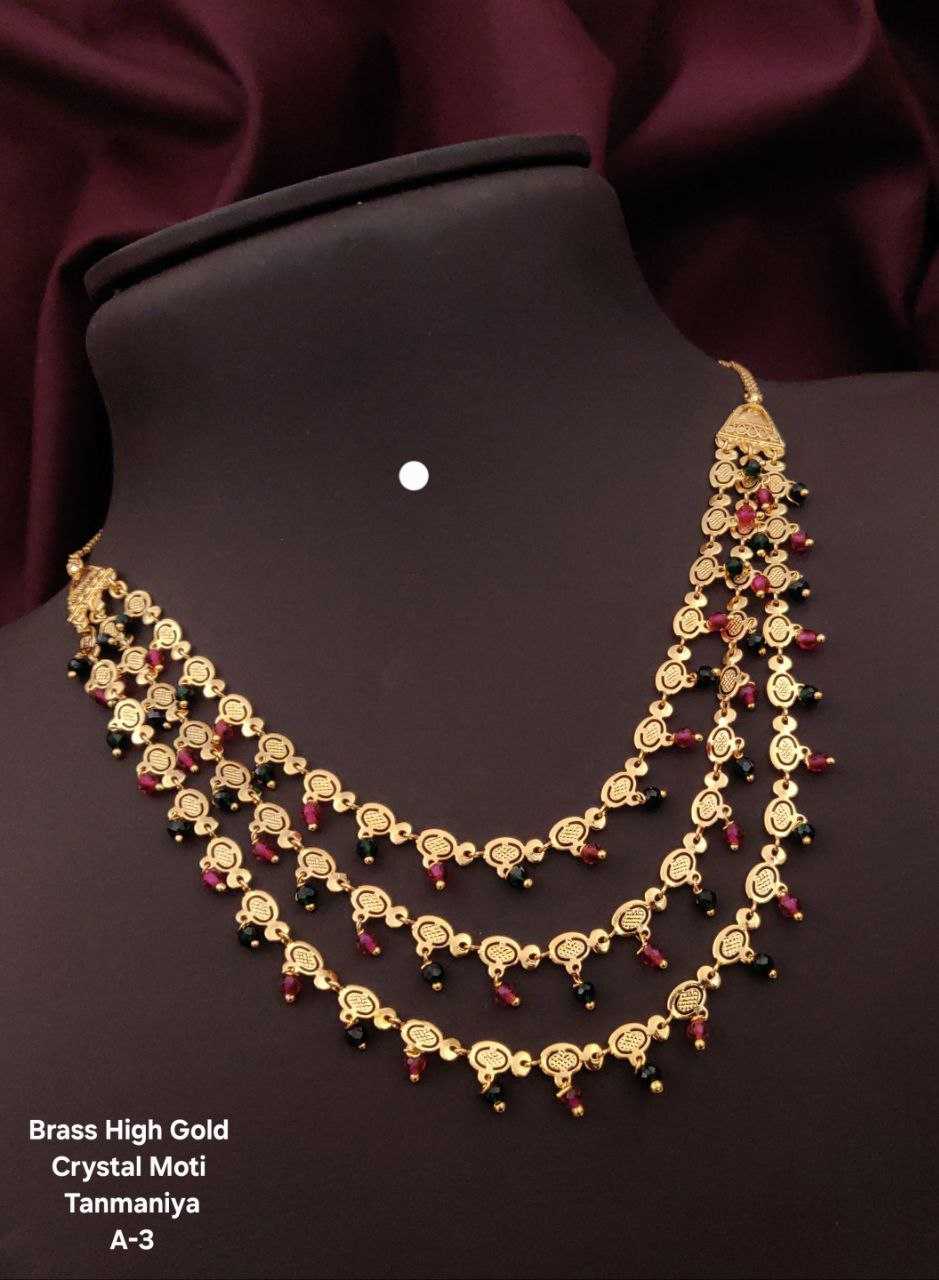 YNF Wholesale Gold Plated Golden Necklace Set KESH193 125 | Surat Manufacturer