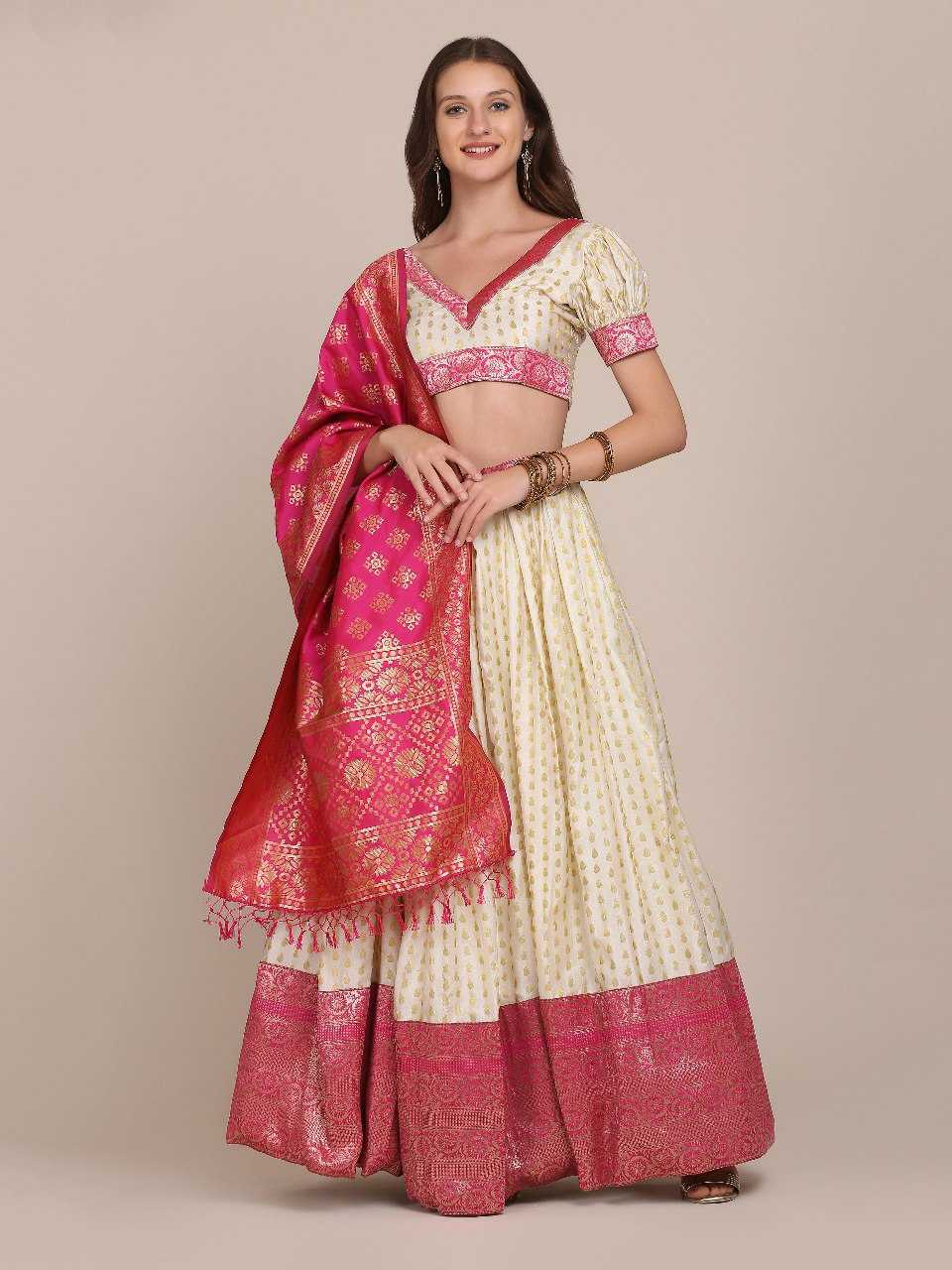 YNF Wholesale Jacquard Lehenga With Dupatta KESH643 1349 | Surat Manufacturer