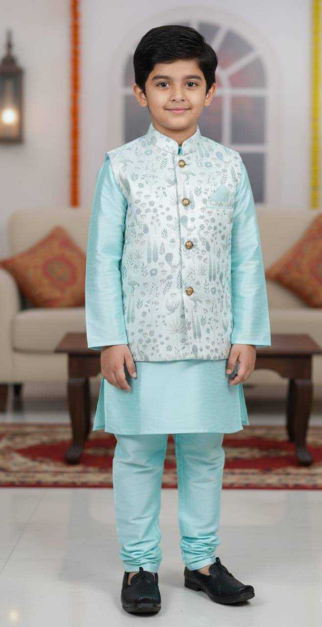 YNF Wholesale Jacquard Boys Kurta Pyjama KESH650 SAVI | Surat Manufacturer