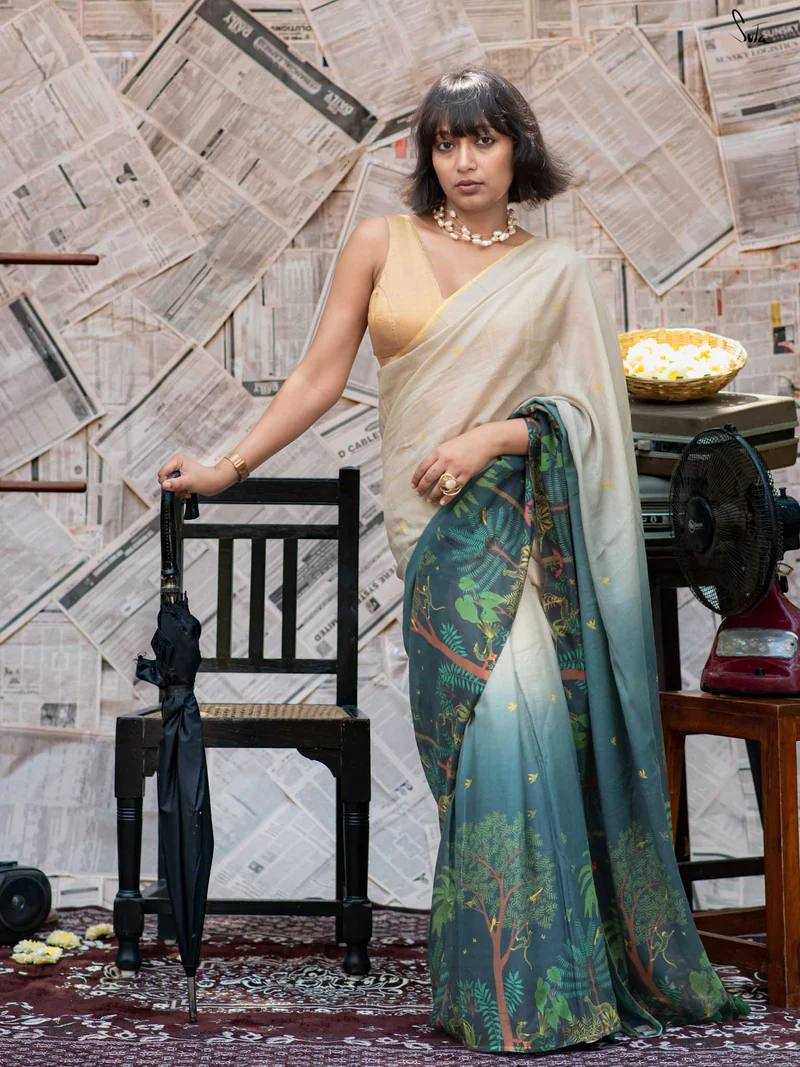 YNF Wholesale Linen Designer Sarees KESH556 355 | Surat Manufacturer