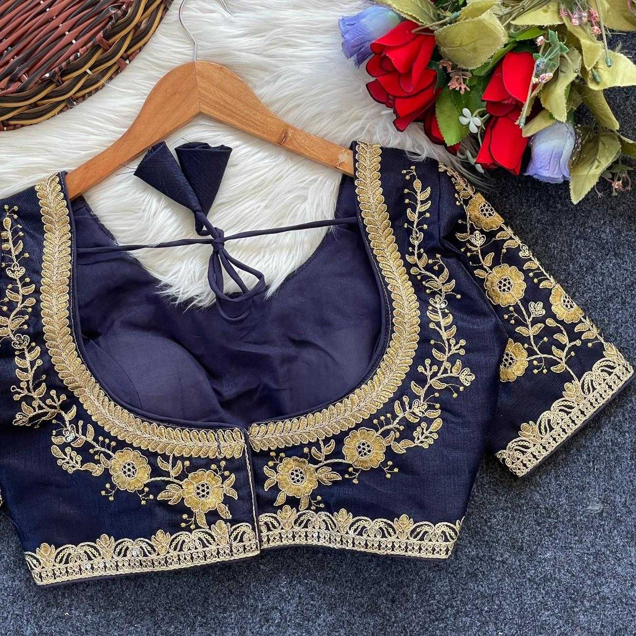 YNF Wholesale Milan Silk Designer Blouse KESH554 KARINA | Surat Manufacturer