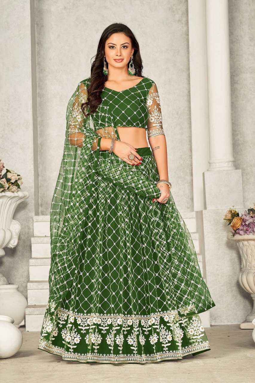 YNF Wholesale Net Embroidered Lehenga KESH643 1010310 | Surat Manufacturer