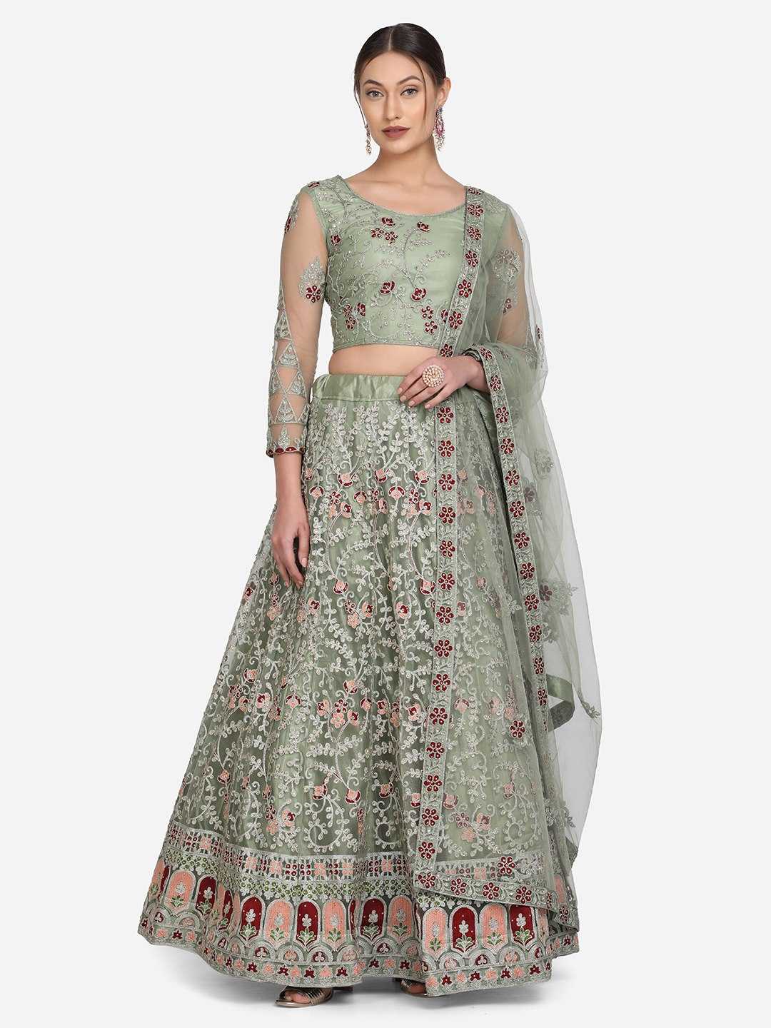 YNF Wholesale Net Fancy Lehenga KESH643 101032 | Surat Manufacturer