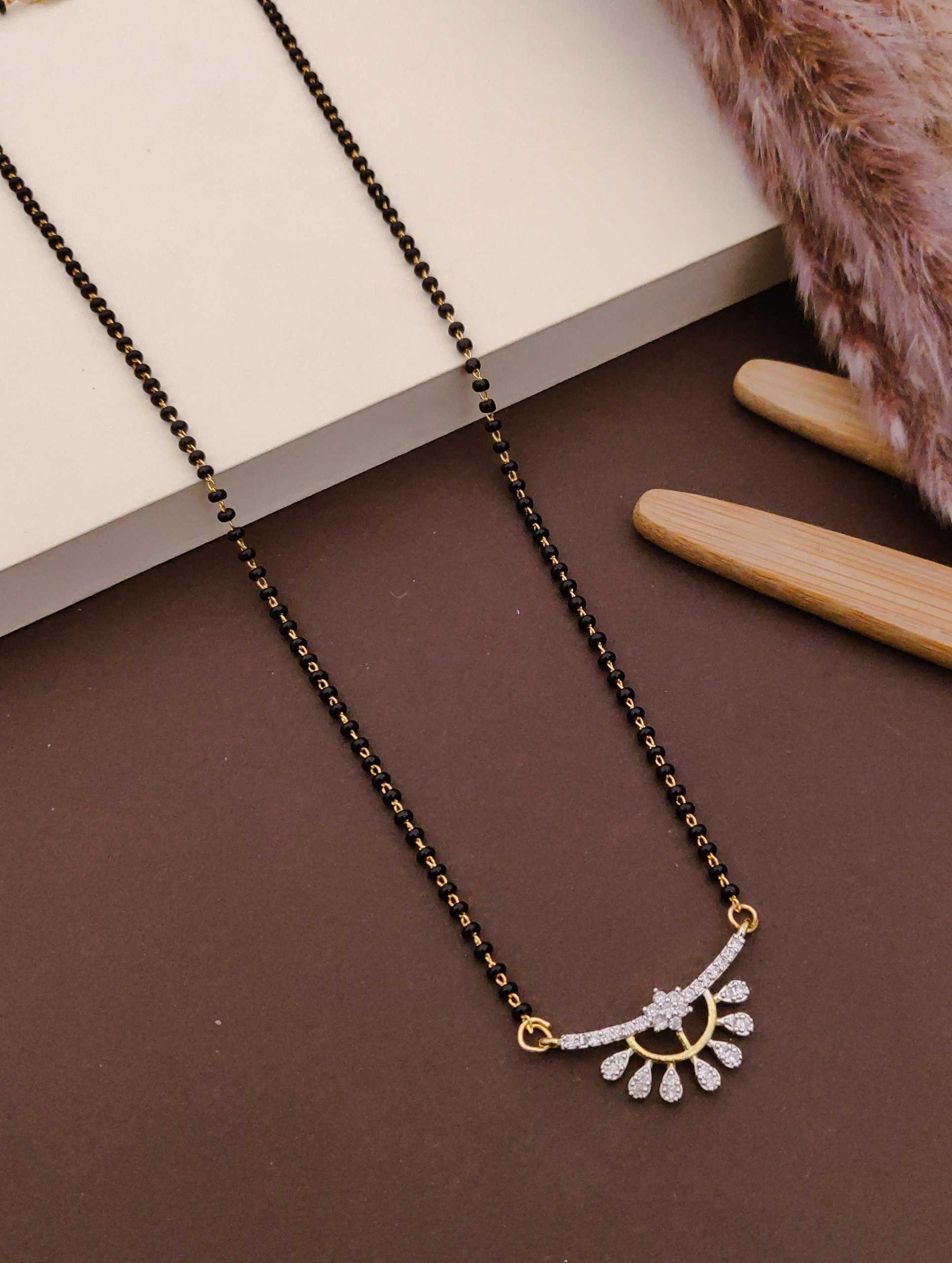 YNF Wholesale Silver Plated Mangalsutras KESH191 125 | Surat Manufacturer