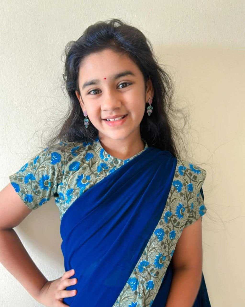 YNF Wholesale Soft Dola Kids Saree Dress KESH505 002 | Surat Manufacturer