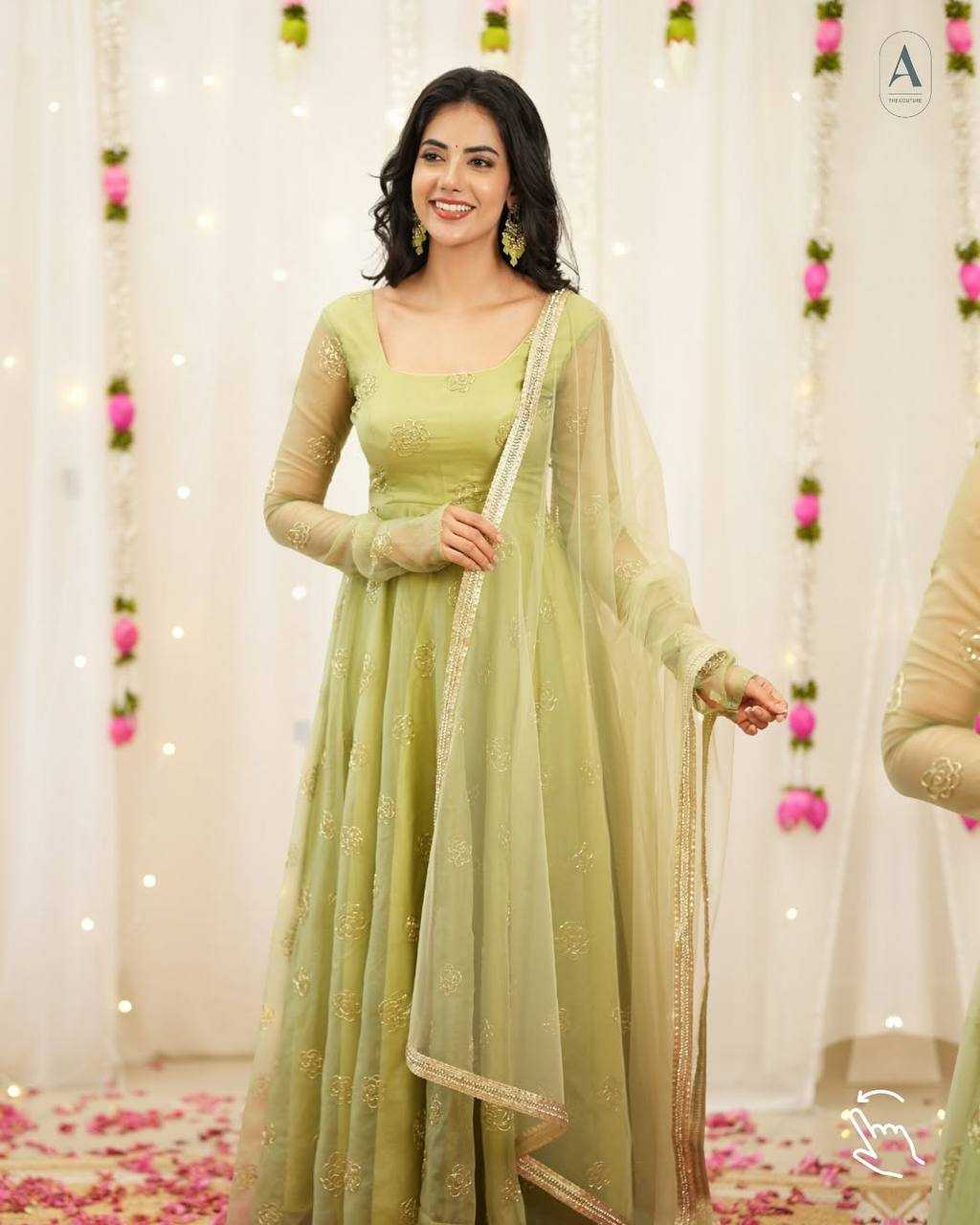 YNF Wholesale Tabby Silk Organza Embroidery Suits KESH528 2027 | Surat Manufacturer