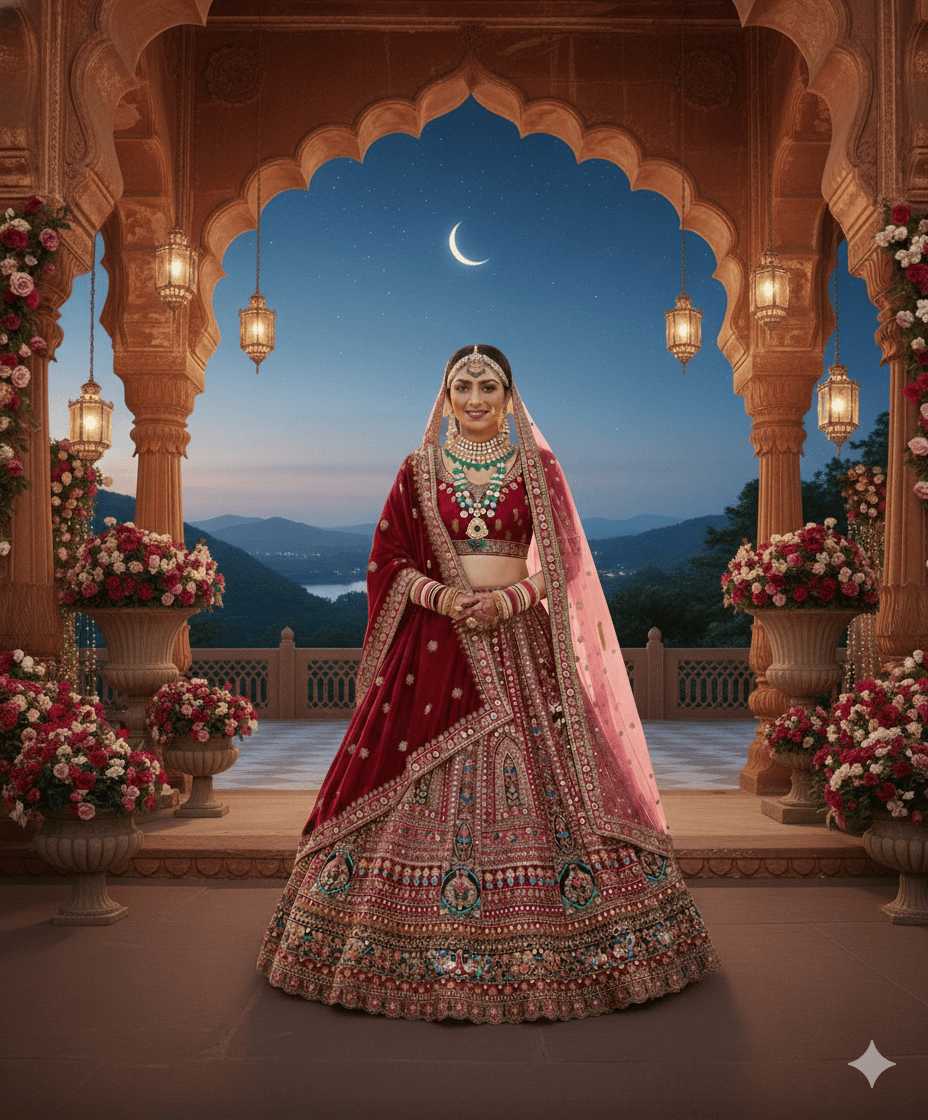 YNF Wholesale Velvet Embroidered Lehenga KESH639 102 | Surat Manufacturer