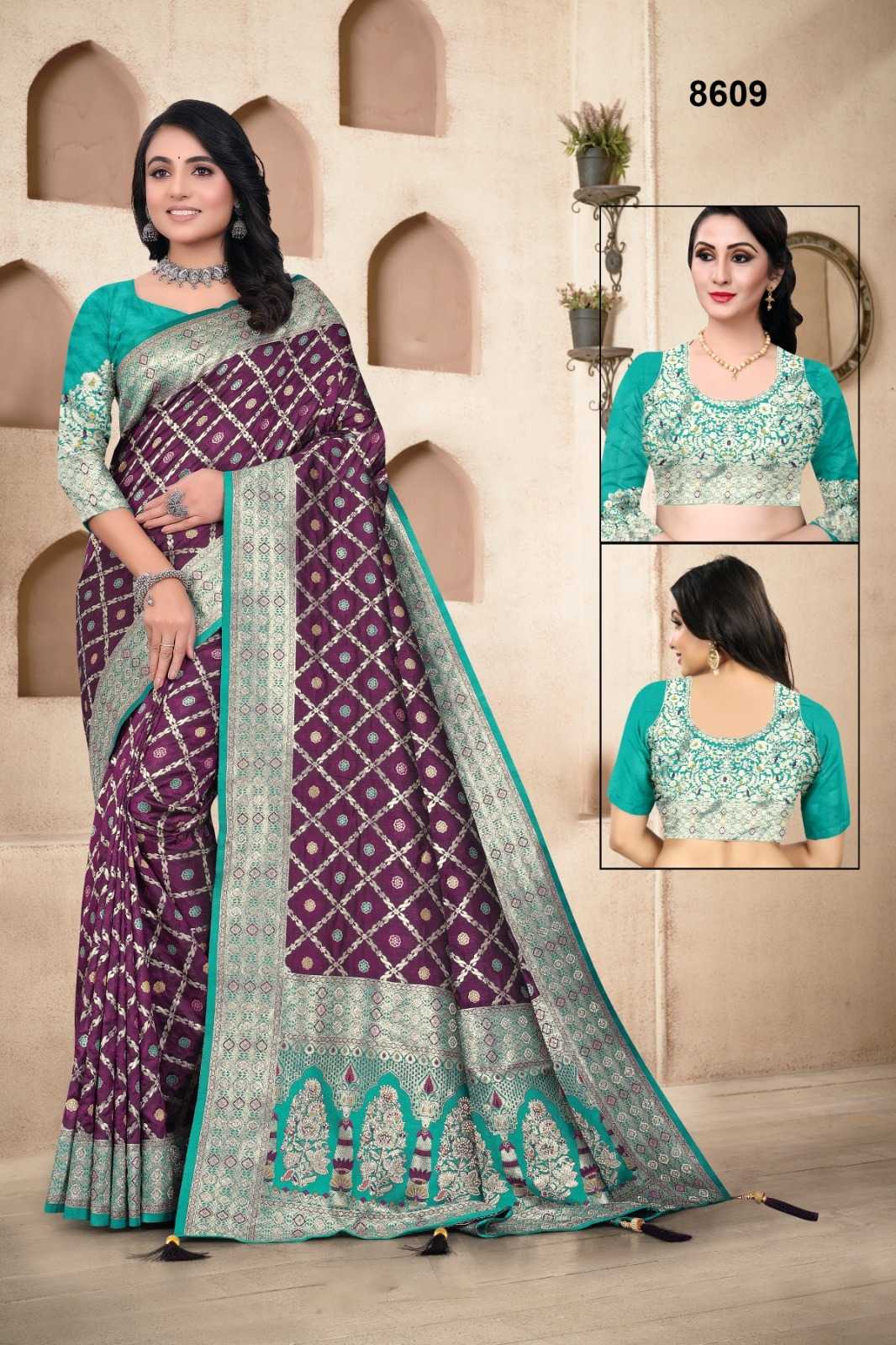 YNF Wholesale Banarasi Soft Silk Banarasi Silk Sarees KESH114 8609 | Surat Manufacturer
