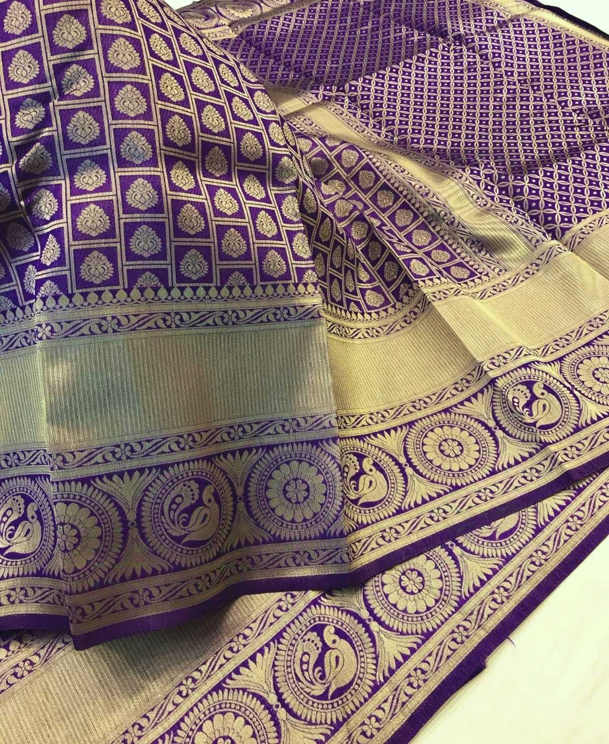 YNF Wholesale Banarasi Soft Silk Printed Sarees KESH548 RAJKUMAR | Surat Manufacturer