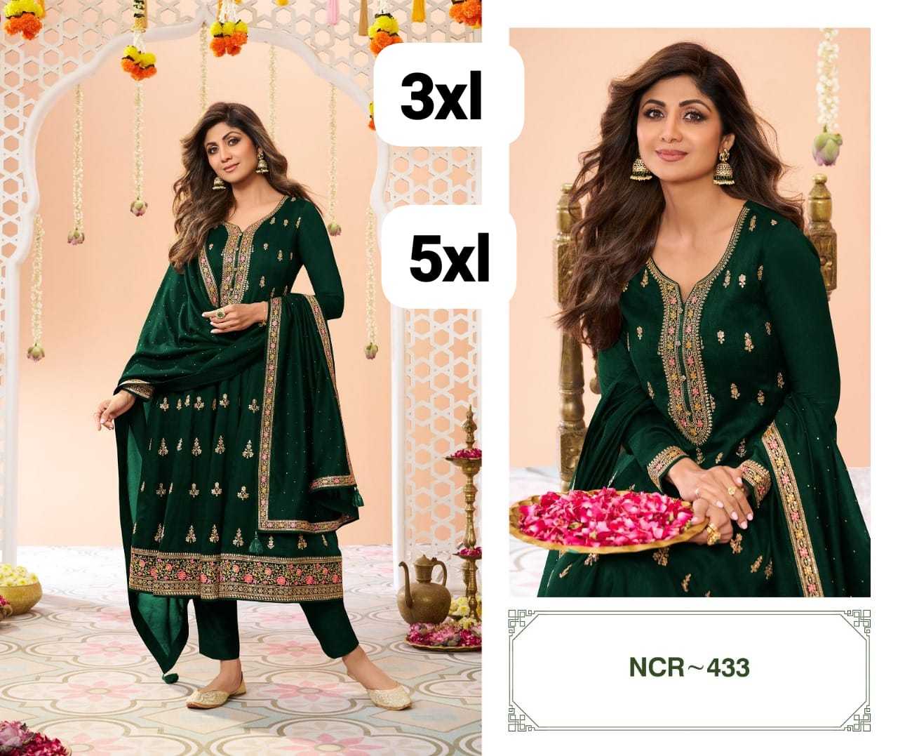 YNF Wholesale Banglori Silk Embroidery Suits KESH677 NCR 405 | Surat Manufacturer