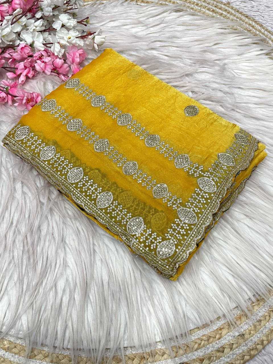 YNF Wholesale Blooming Indian Sarees RIN230 668 | Surat Manufacturer