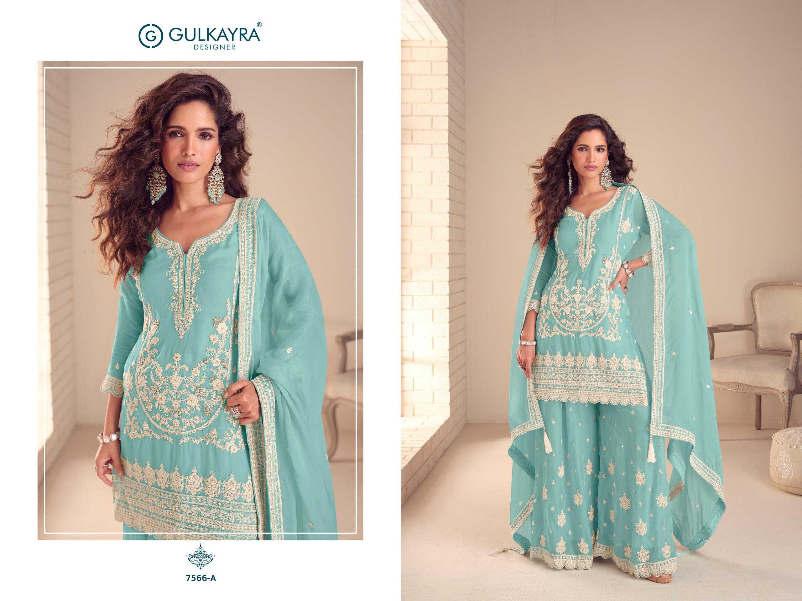 YNF Wholesale Chinon Wedding Suits KESH587 Gulkayra BUTTERFLY | Surat Manufacturer