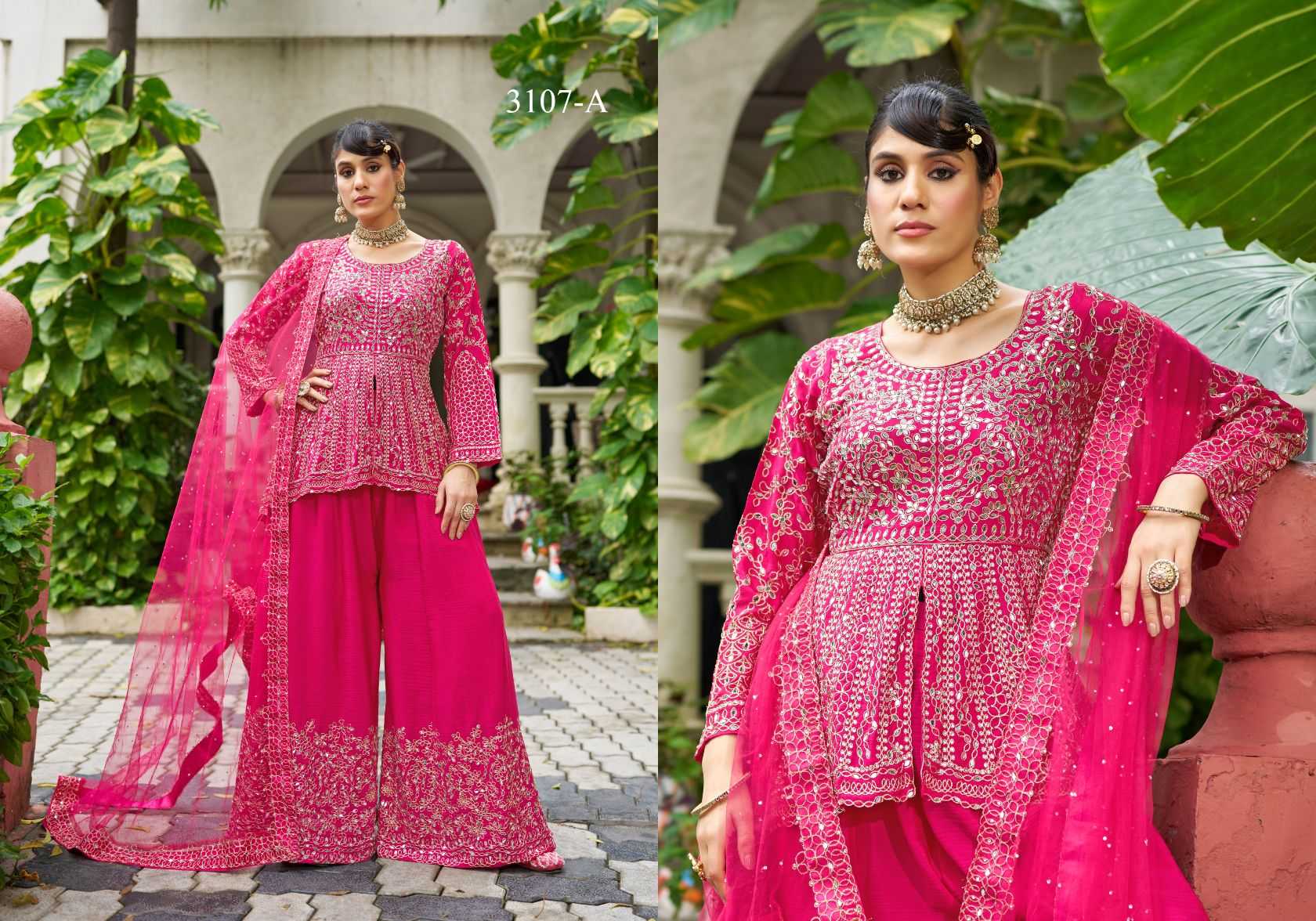 YNF Wholesale Chinon Bridal Wedding Dresses KESH630 3107 | Surat Manufacturer