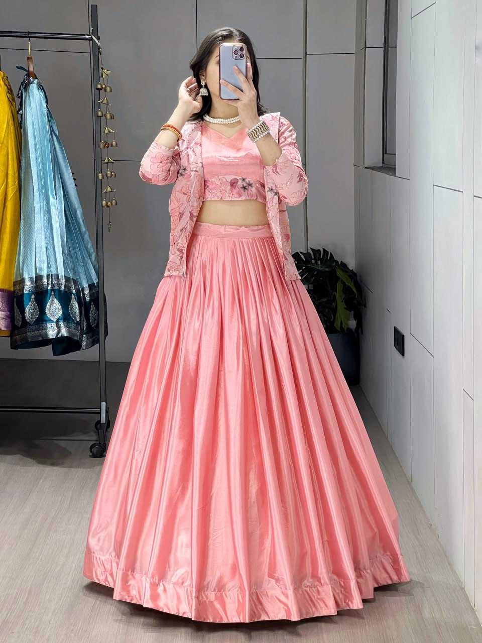 YNF Wholesale Chinon Wedding Lehenga RIN119 8234 | Surat Manufacturer